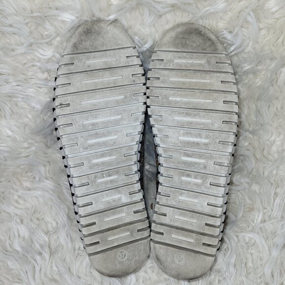 ERIC MICHAEL Lucy Tan Mosaic Slip On Size 37 EU / 6.5 - 7 US - Picture 8 of 9